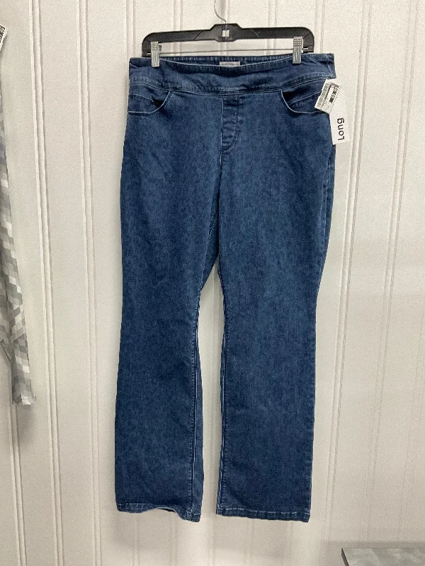 Rip and Tear Men's JeansJeans Jeggings By West Bound In Blue Denim, Size:14L
