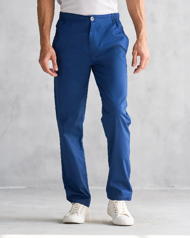 Men's Pants with Adjustable CuffsShillong Jammies - Blue