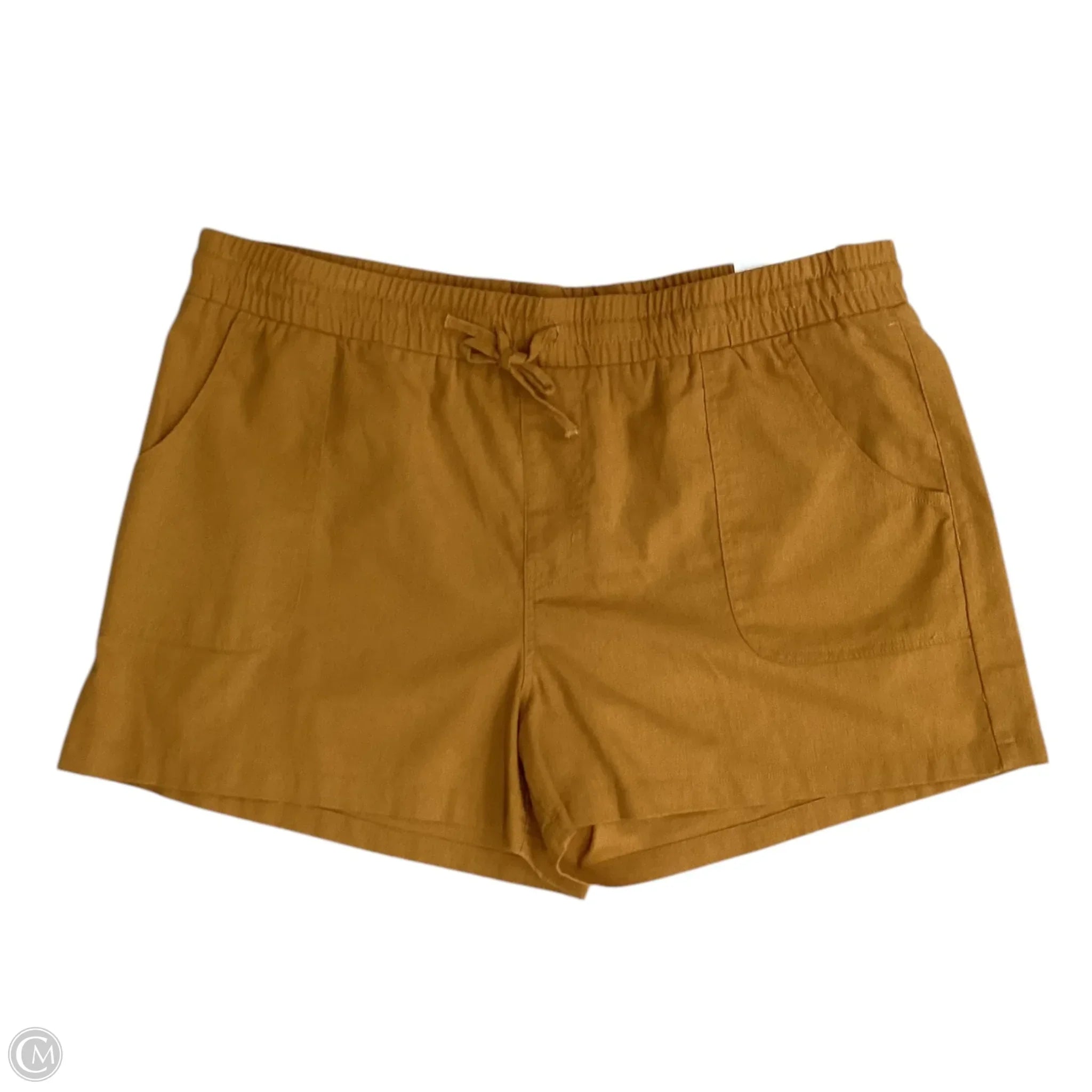 Men's Patterned Pants with Geometric DesignsShorts By Maurices In Yellow, Size: Xl