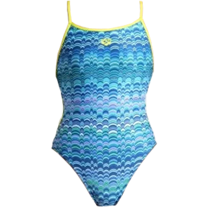 Youth Ondulation Lace Back One Piece