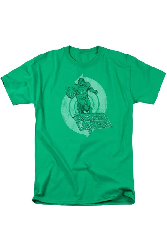 Men's Shirts with Elastic WaistbandsGreen Lantern Power Short Sleeve Adult Tee / T-Shirt