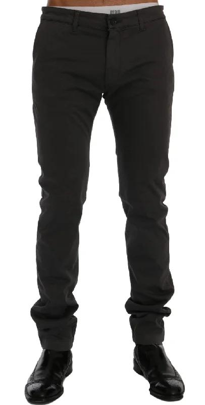 Cool Distressed Men's JeansGF Ferre  Cotton Stretch Chinos Men's Pants