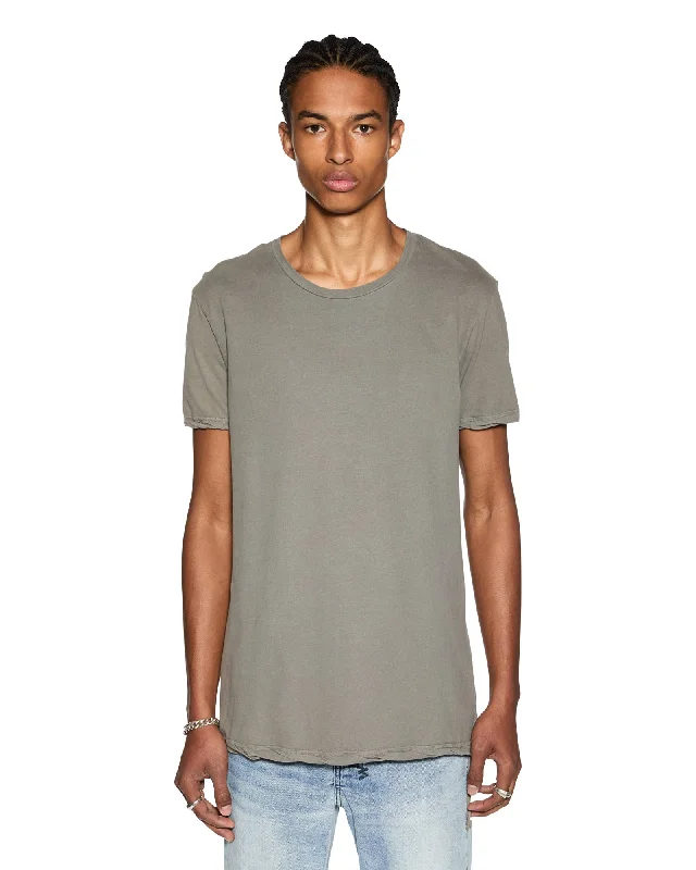Men's Shirts with Antimicrobial TreatmentSEEING LINES SS TEE VINTAGE GREY