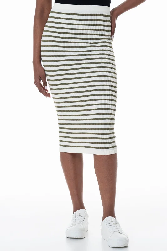 Men's Drawstring Pants for AdjustabilityBodycon Skirt _ 152016 _ Multi Stripe