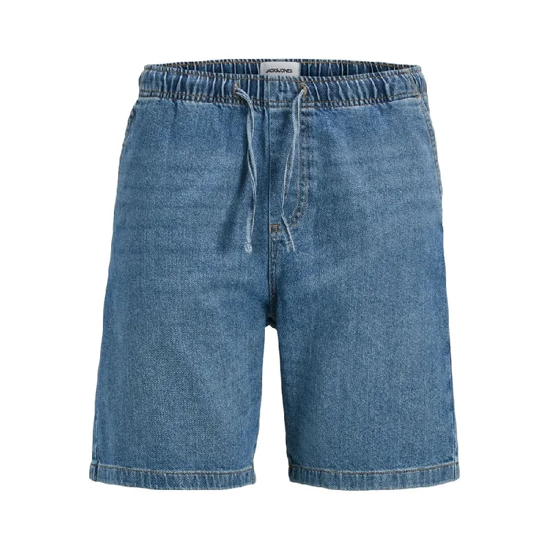 Men's Pants with Flap PocketsJack Jones blue Cotton Men's Short