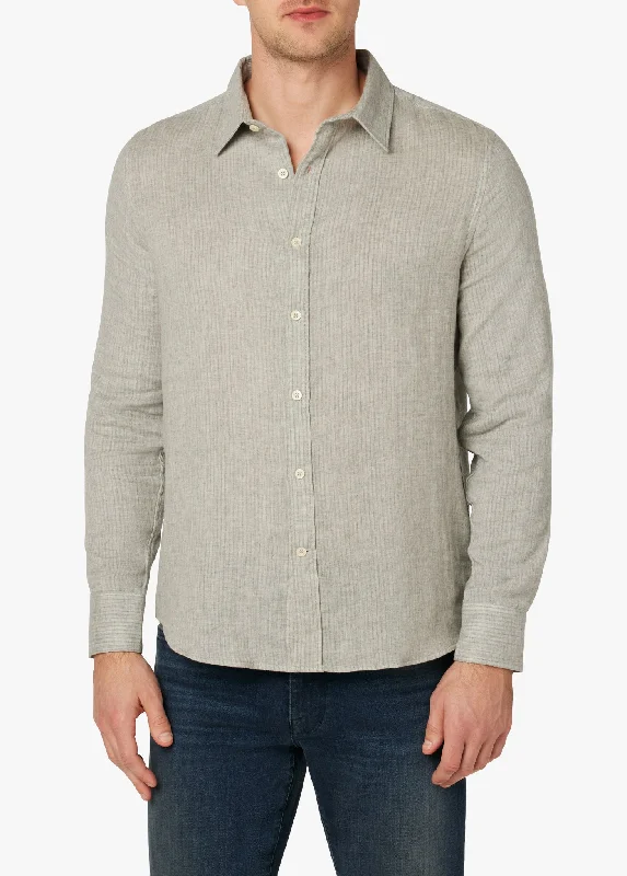 Men's Striped Shirts for a Maritime TwistOLIVER POINT COLLAR SHIRT