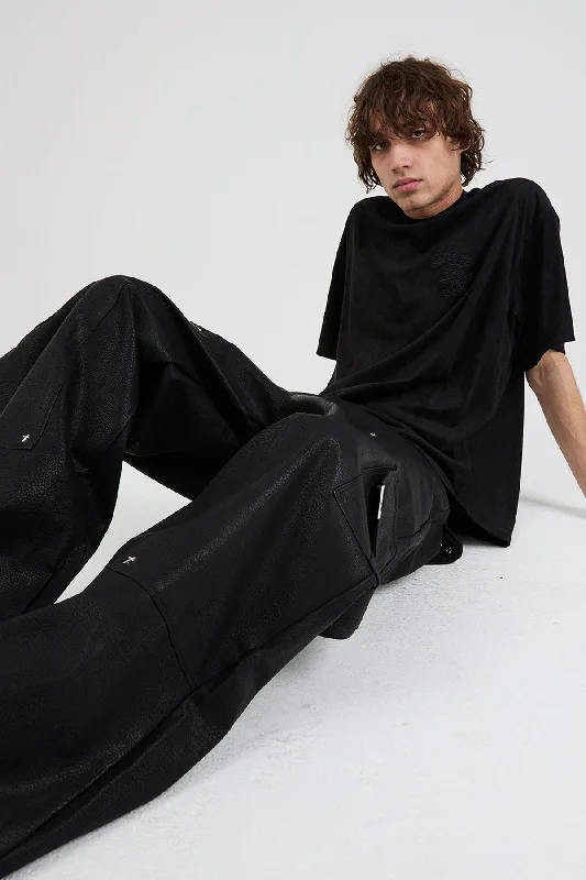 Men's Pants with Zippered PocketsRYAN | BLACK