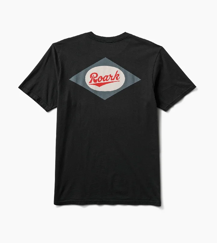 Men's Shirts with Floral PrintsDiamond Script Pocket Premium Tee