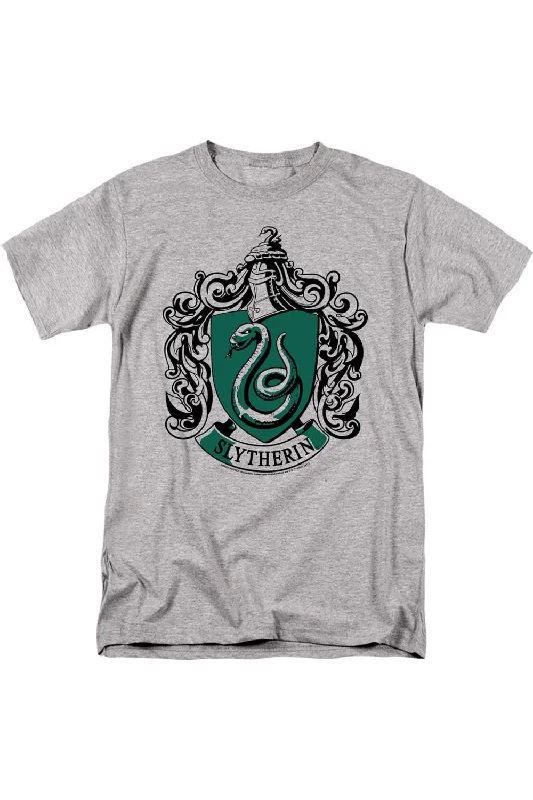 Men's Shirts with Barrel CuffsHarry Potter Slytherin Crest Short Sleeve Adult Tee / T-Shirt