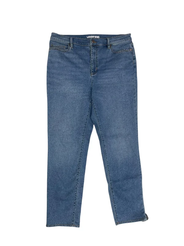Best Selling Men's Jeans BrandsJeans Straight By Lands End  Size: 16
