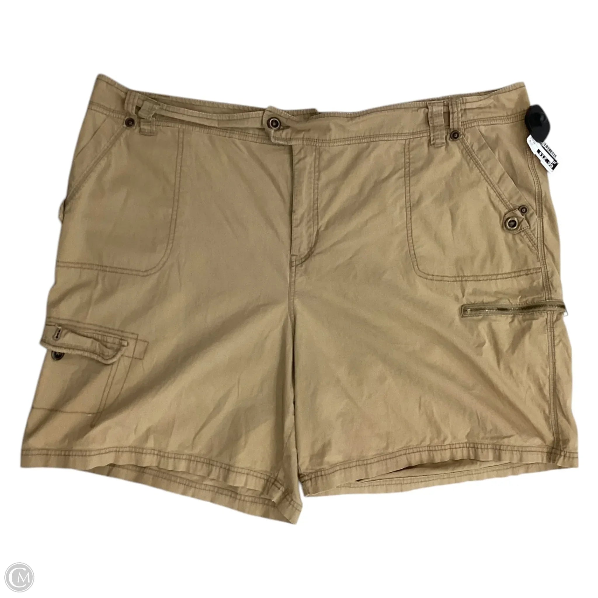 Men's Bootcut Jeans for a Flattering ShapeShorts By Lane Bryant In Tan, Size: 26