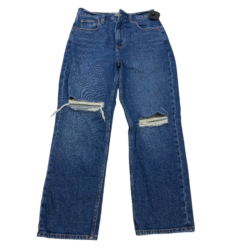 High-Quality Ripped Men's JeansJeans Straight By Abercrombie And Fitch  Size: 4