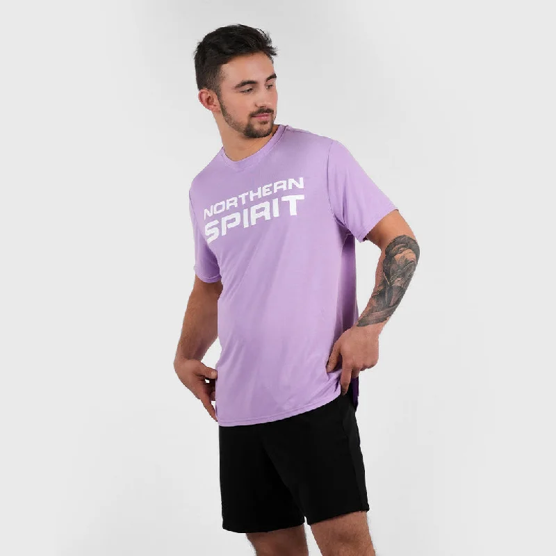Men's Shirts with Graphic PrintsNorthern Spirit - Men's Plain Regular Fit T-Shirt - ORCHID BLOOM