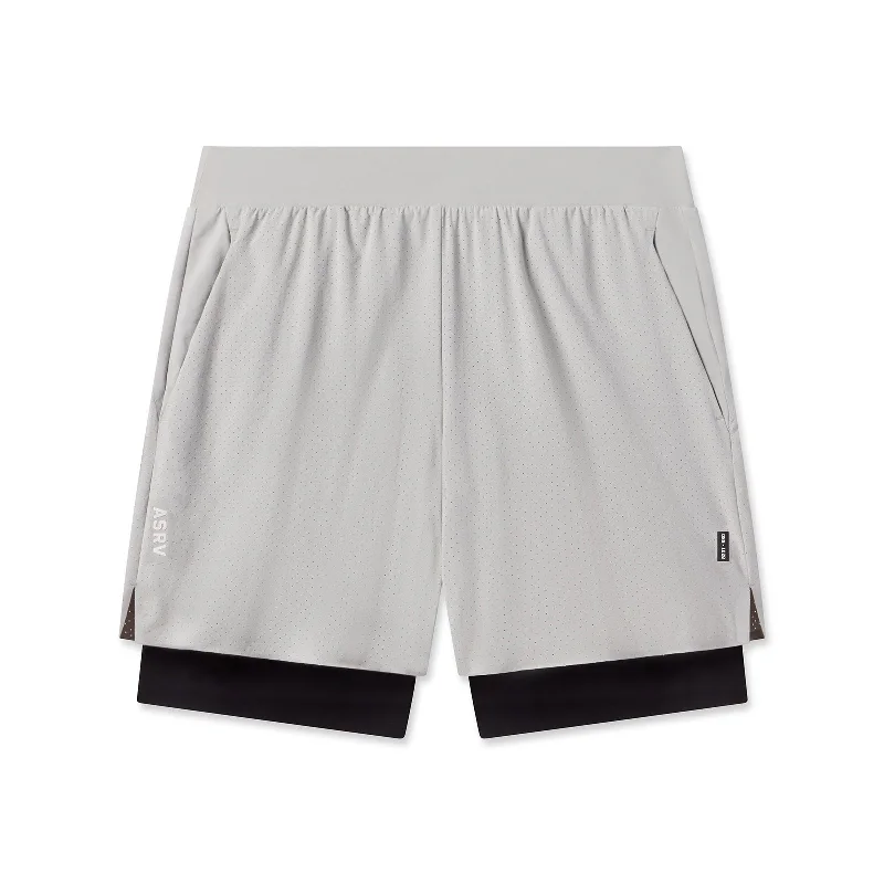 Men's Pants with Stain-Resistant Treatment1028. Aerotex™ Bonded 7" Liner Short - Slate Grey