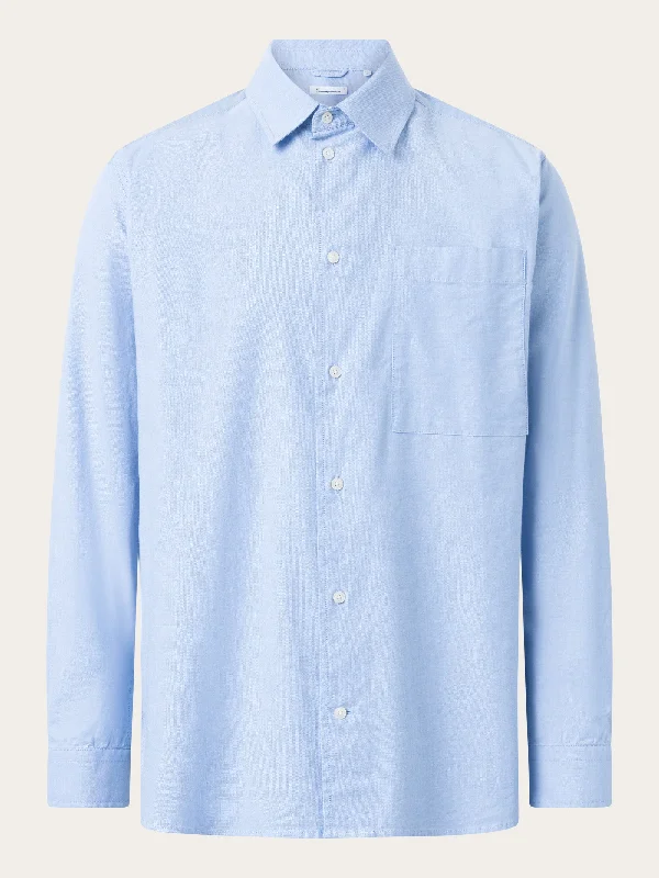 Men's Affordable Shirts for Budget-Friendly StyleLoose fit oxford shirt - Lapis Blue