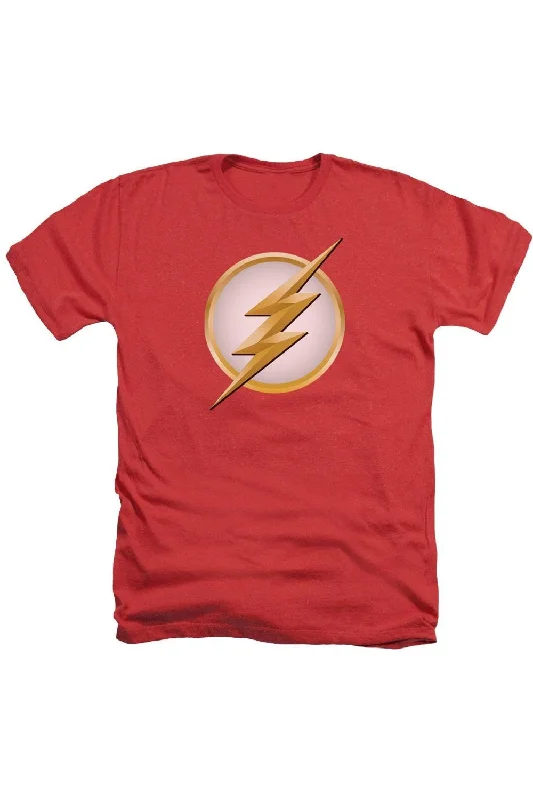 Men's Shirts with Graphic PrintsFlash New Logo Adult Heather Tee / T-Shirt