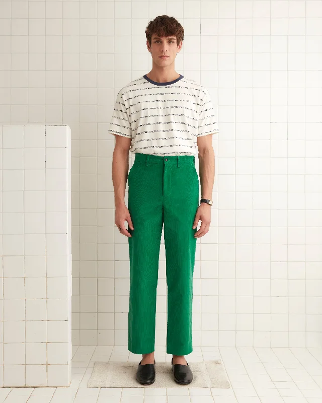 Lightweight Men's Linen PantsCorduroy Standard Trousers