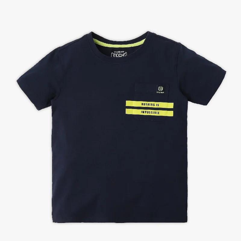 Men's Shirts for CampingBoy's Regular Fit Graphic T-Shirt