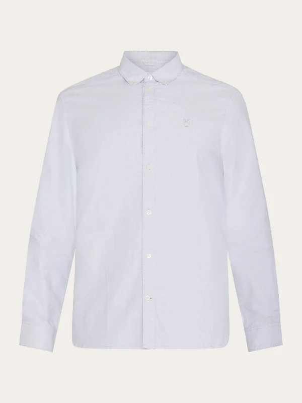 Men's Graphic Print T-Shirts for a Statement LookHarald Small Owl Oxford Regular Fit Shirt - GOTS/Vegan - Alloy