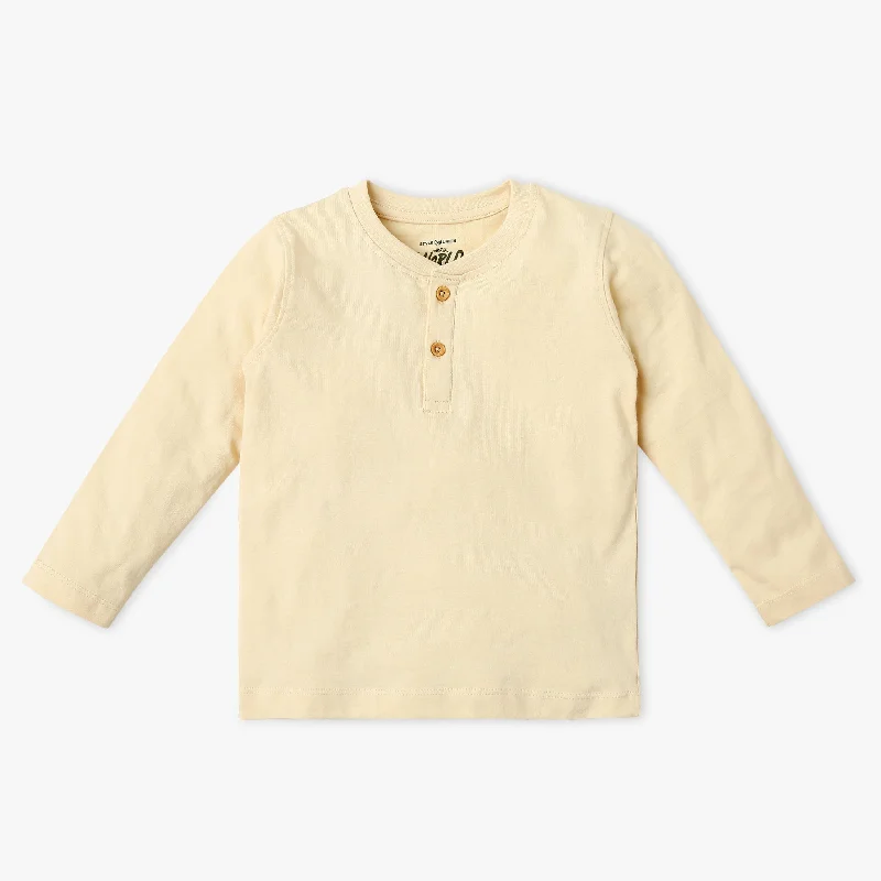Men's Long-Sleeved ShirtsBoy's Regular Fit Solid T-Shirt