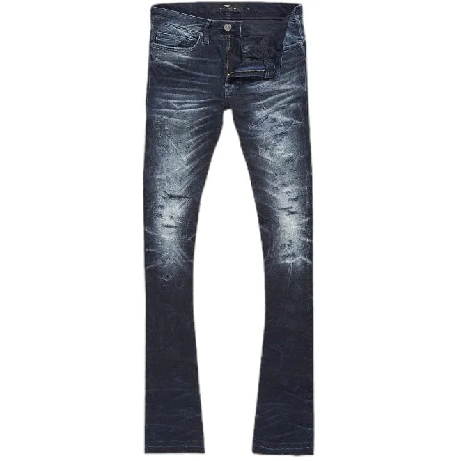 Men's Pants with Welt PocketsJordan Craig Martin Stacked Amsterdam Azure Denim (Midnight Blue)