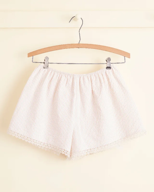 Men's Pants with Adjustable WaistbandsShoreline Seersucker Shorts