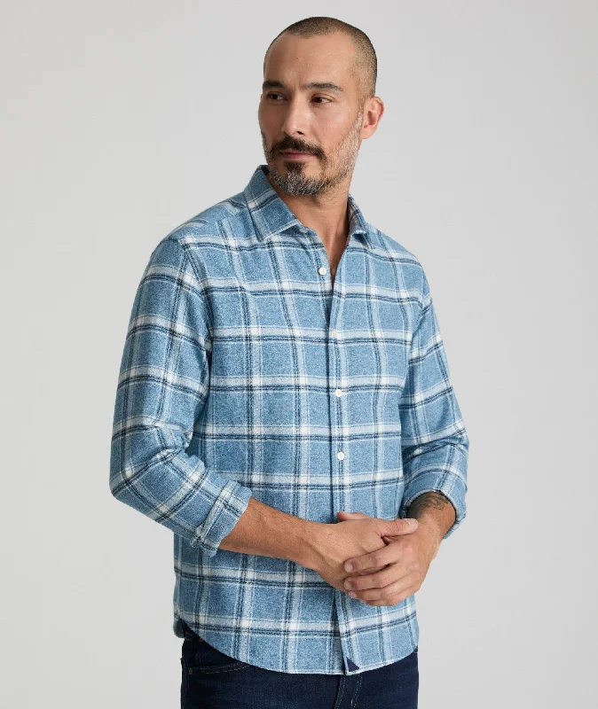 Men's Denim Shirts for a Rugged LookFlannel Salentino Shirt - FINAL SALE