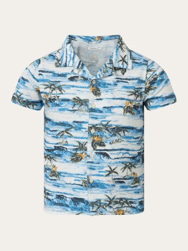 Men's Big and Tall Shirts for Added ComfortLoose fit AOP short sleeved shirt - AOP