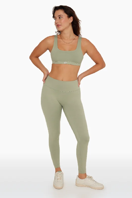 FORMCLOUD® LEGGINGS - MOSS