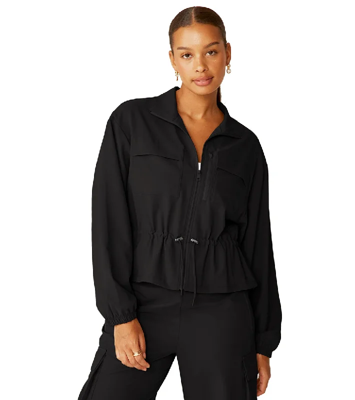 Beyond Yoga City Chic Jacket Black