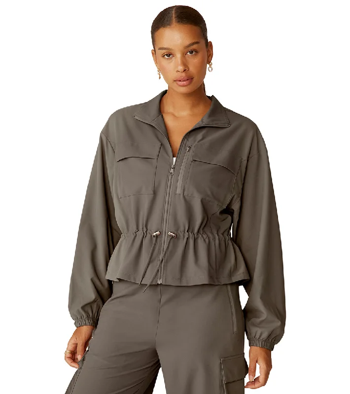 Beyond Yoga City Chic Jacket Dune