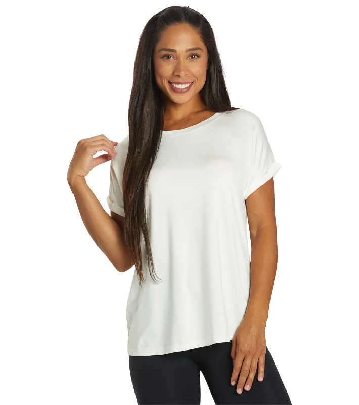 Boody Downtime Lounge Top Natural White