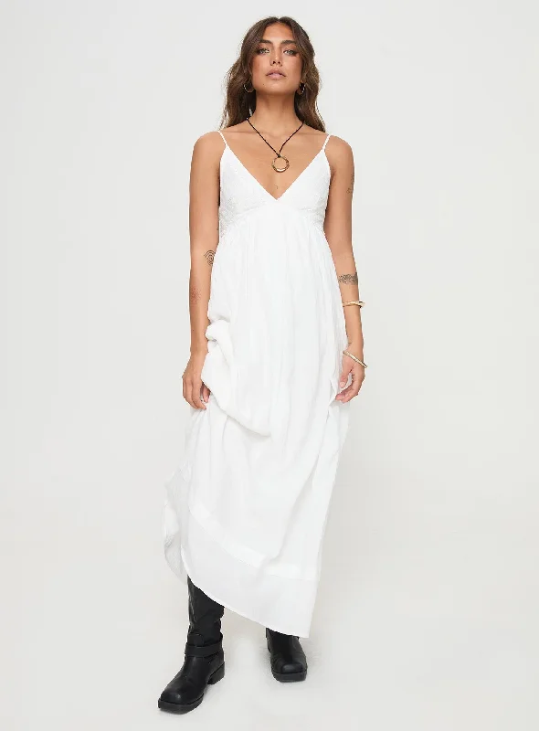 Eriksson Maxi Dress White