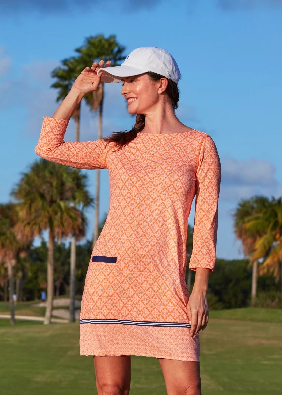 Fisher Island Cabana Shift Dress