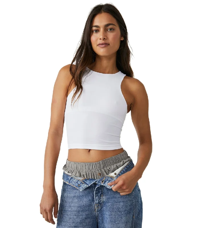 Free People Clean Lines Cami White