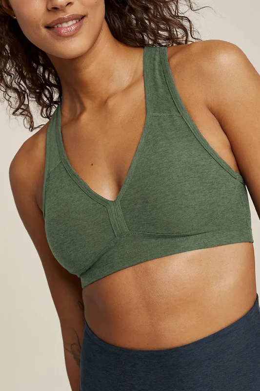 Lift Your Spirits Bra - Moss Green