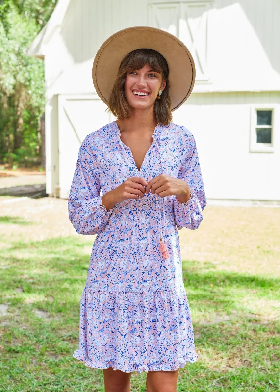 Marion Square Tiered Ruffle Dress