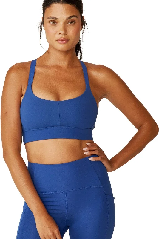 Powerbeyond Strive Long Line Bra - Marine Blue