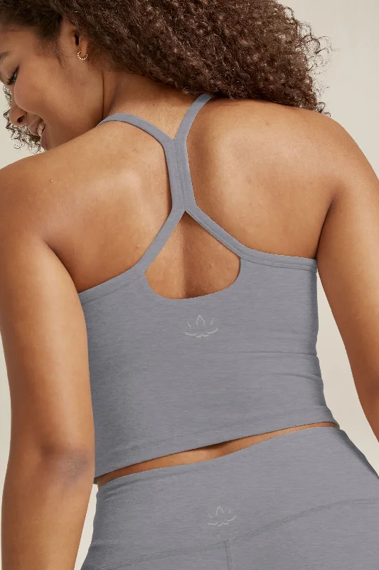 Slim Racerback Tank - Cloud Grey *Restocks in August