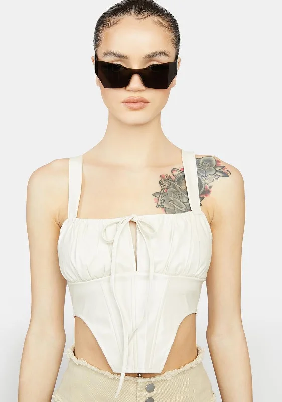 Winter Want The Truth Corset Top