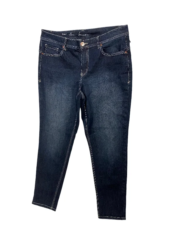 Blue Denim Jeans Skinny Lane Bryant, Size 18