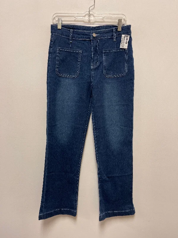 Blue Denim Jeans Straight Clothes Mentor, Size 8