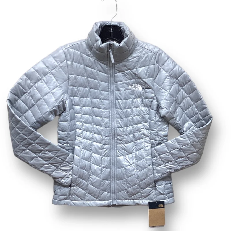 Coat Puffer & Quilted By The North Face In Grey, Size: S