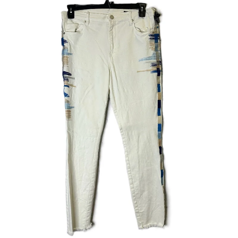 Cream Jeans Skinny By Blanknyc, Size: 10