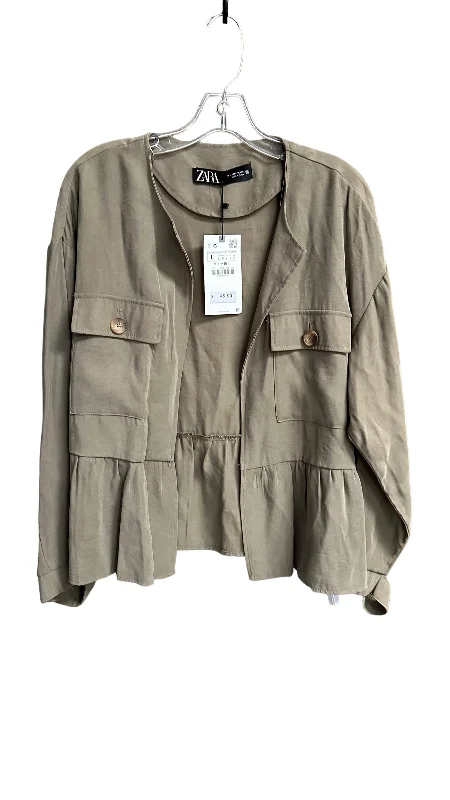 Jacket Other By Zara In Green, Size: L