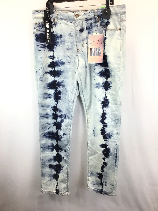 Tie Dye Print Jeans Skinny Clothes Mentor, Size 18