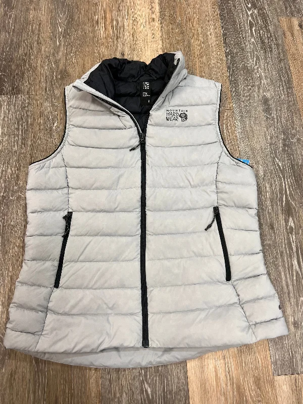 Vest Puffer & Quilted By Mountain Hardwear In Grey, Size: S