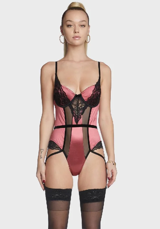 Appeal To Me Satin Bodysuit