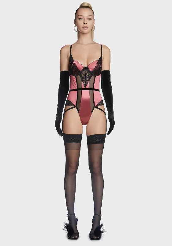 Appeal To Me Satin Bodysuit