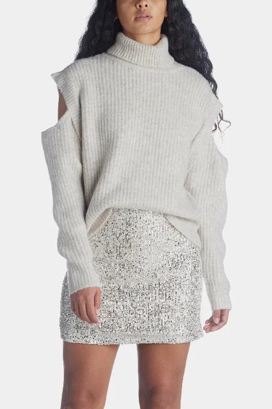 Arielle Cold Shoulder Sweater